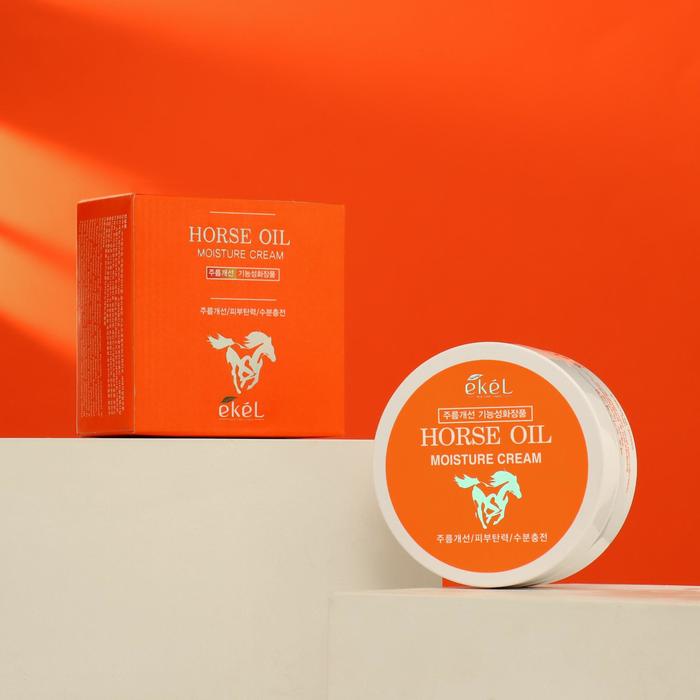 Увлажняющий крем для лица EKEL с экстрактом лошадиного жира, 100 г
Увлажняющий крем для лица EKEL с экстрактом лошадиного жира, 100 г