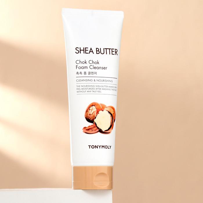 Увлажняющая пенка для умывания TONYMOLY Shea Butter Chok Chok с маслом ши, 250 мл
Увлажняющая пенка для умывания TONYMOLY Shea Butter Chok Chok с маслом ши, 250 мл