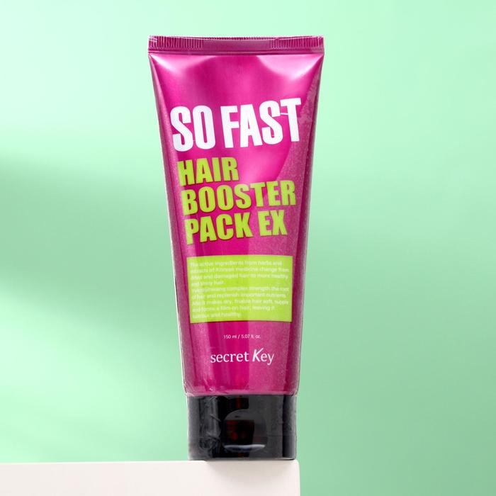 Маска Secret Key So Fast Hair Booster Pack Ex для быстрого роста волос, 150 мл
Маска Secret Key So Fast Hair Booster Pack Ex для быстрого роста волос, 150 мл