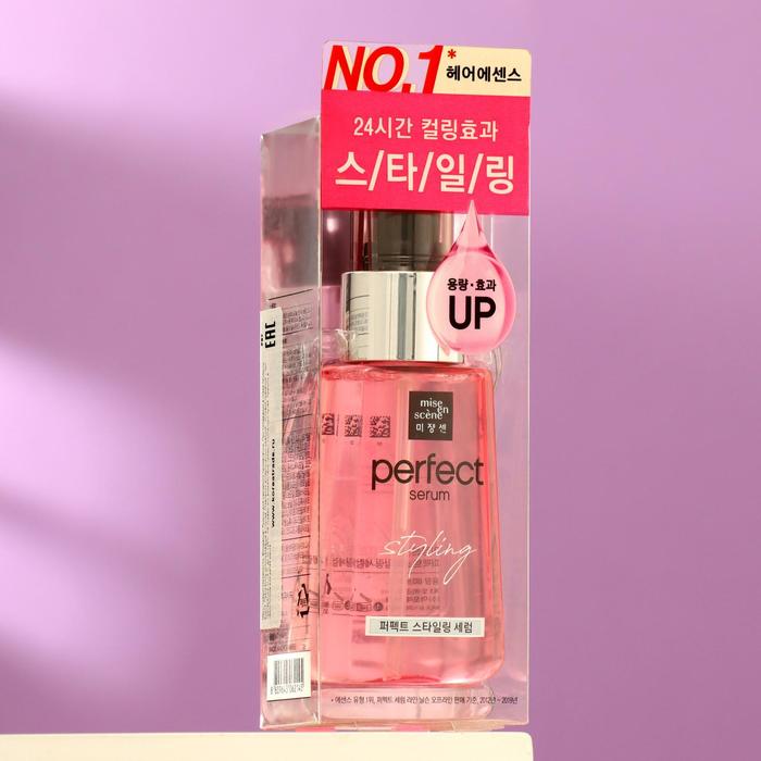 Сыворотка-стайлинг для волос Mise En Scene Perfect Styling Serum, 80 мл
Сыворотка-стайлинг для волос Mise En Scene Perfect Styling Serum, 80 мл