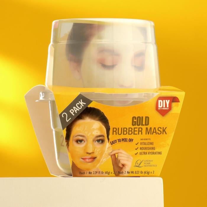 Альгинатная маска Lindsay c коллоидным золотом: пудра + активатор
Альгинатная маска Lindsay c коллоидным золотом: пудра + активатор