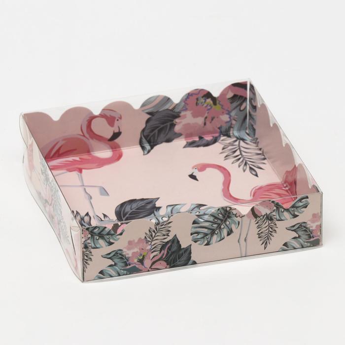 Коробочка для печенья с PVC крышкой, "Тропики", 12 х 12 х 3 см
Коробочка для печенья с PVC крышкой, "Тропики", 12 х 12 х 3 см