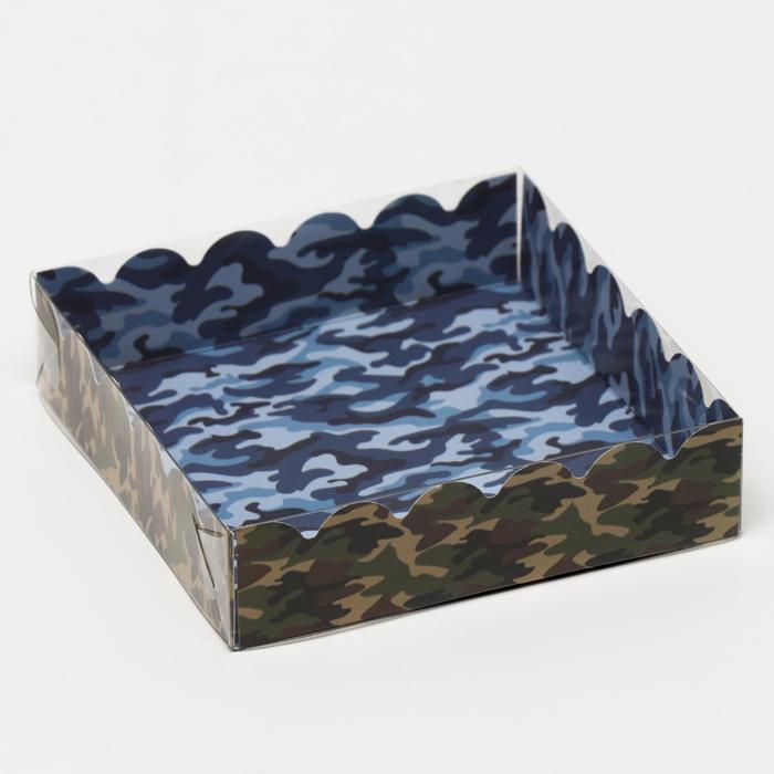 Коробочка для печенья с PVC крышкой, "Хаки", 12 х 12 х 3 см
Коробочка для печенья с PVC крышкой, "Хаки", 12 х 12 х 3 см