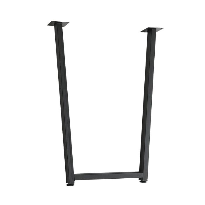 фото Подстолье лофт трапеция 710/550/370, регулируемое основание, черный