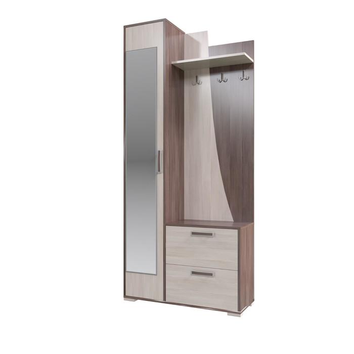 Прихожая Лайт 900х360х2020 Бодега темный/светлый
Прихожая Лайт 900х360х2020 Бодега темный/светлый