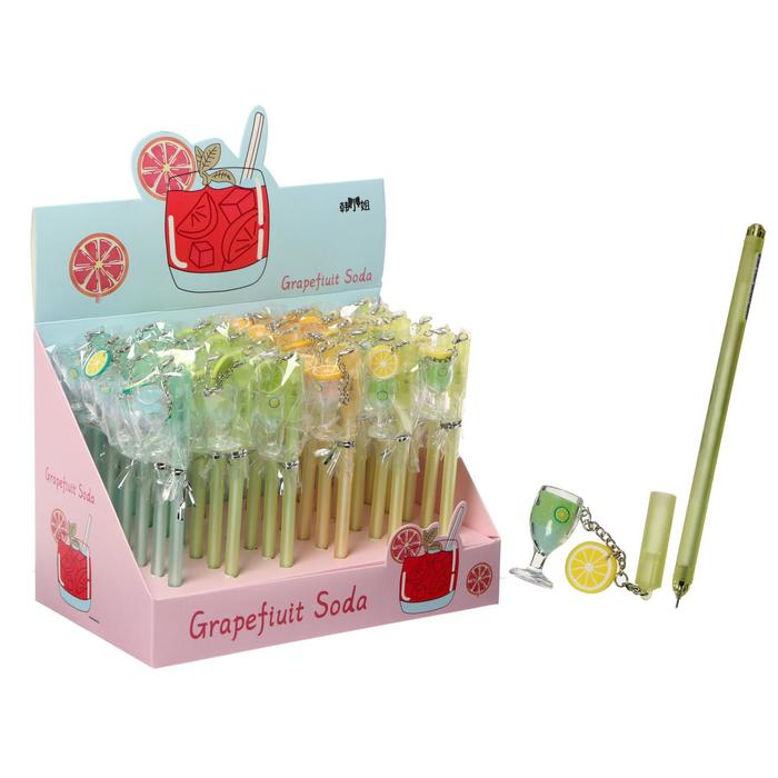 Ручка гелевая-прикол "Коктейль", МИКС
Ручка гелевая-прикол "Коктейль", МИКС