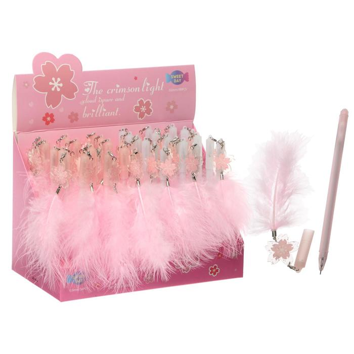 Ручка гелевая-прикол "Цветок с перышком" со стираемыми чернилами, МИКС
Ручка гелевая-прикол "Цветок с перышком" со стираемыми чернилами, МИКС