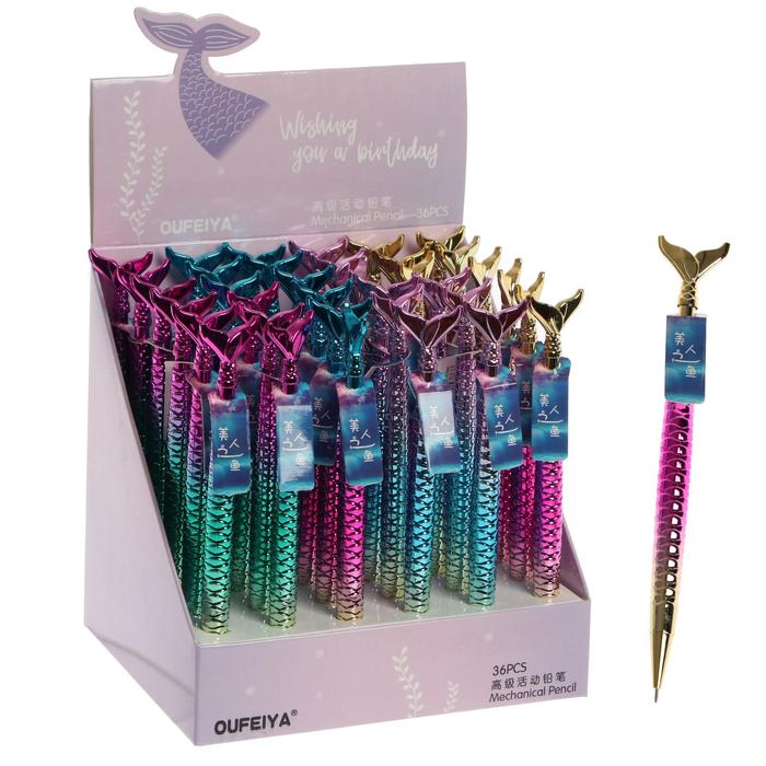 Карандаш механический Calligrata "Хвост" 0,5 мм, переливающийся, корпус МИКС (штрихкод на штуке)
Карандаш механический Calligrata "Хвост" 0,5 мм, переливающийся, корпус МИКС (штрихкод на штуке)