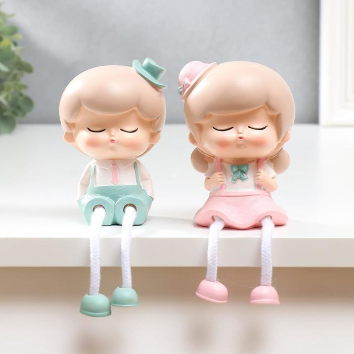 Сувенир полистоун "Малыши в шляпках с длинными ножками" набор 2 шт 15,5х6х6 см
Сувенир полистоун "Малыши в шляпках с длинными ножками" набор 2 шт 15,5х6х6 см