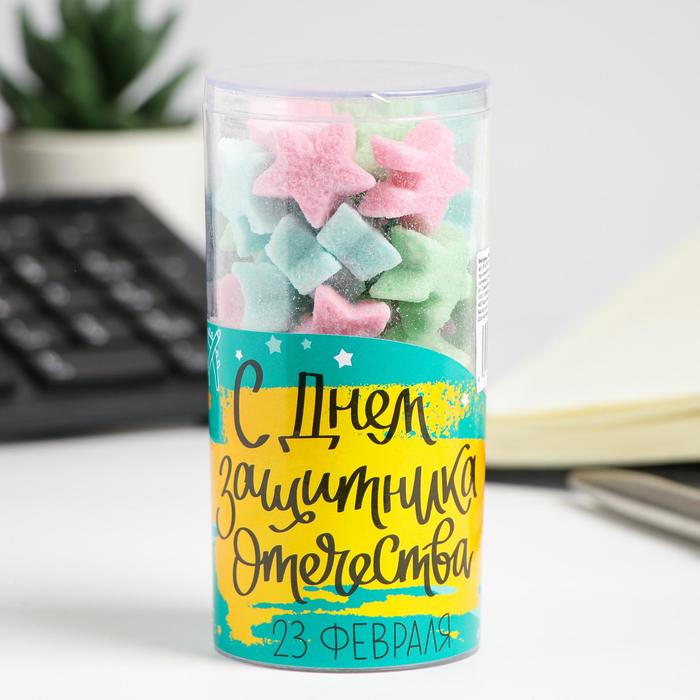 Фигурный сахар в тубе "23 Февраля - Звезды" 
Фигурный сахар в тубе "23 Февраля - Звезды"