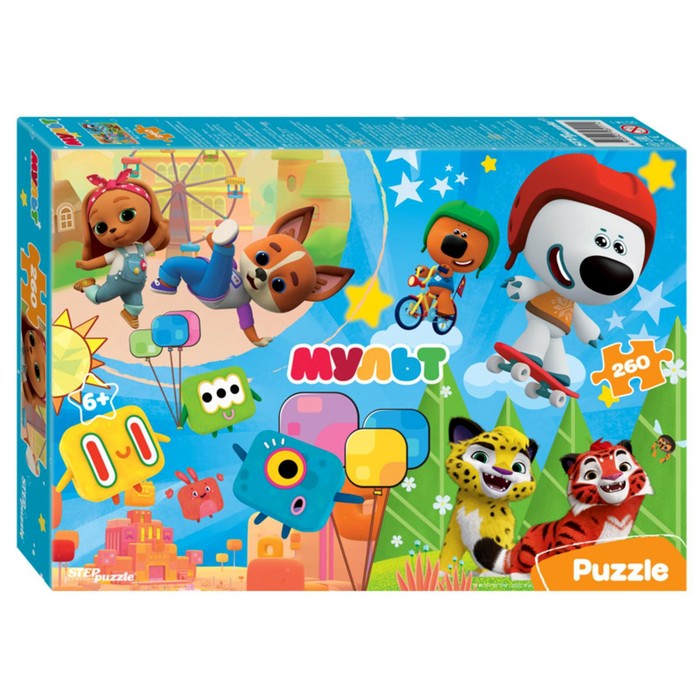 Пазл «Ми-ми-мишки и другие мультфильмы», 260 элементов
Пазл «Ми-ми-мишки и другие мультфильмы», 260 элементов