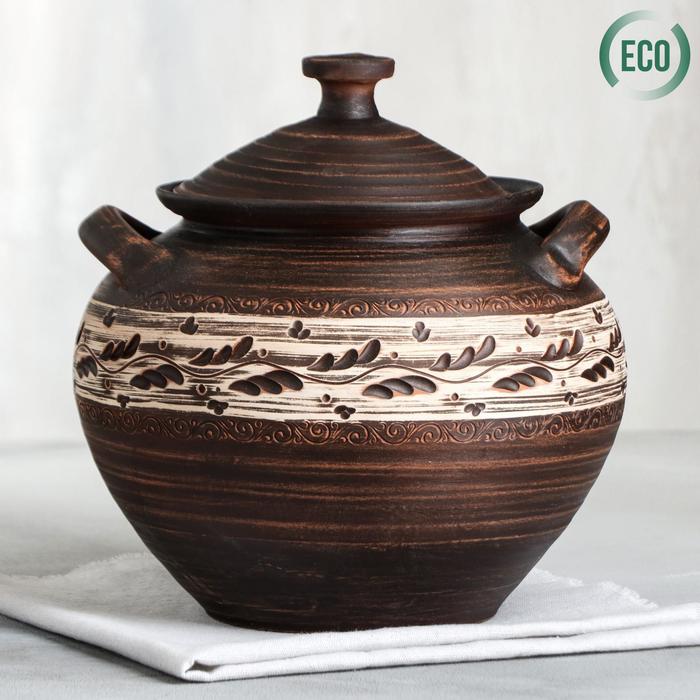 Супник "Гончарный", ангоб, красная глина, 4 л, микс
Супник "Гончарный", ангоб, красная глина, 4 л, микс