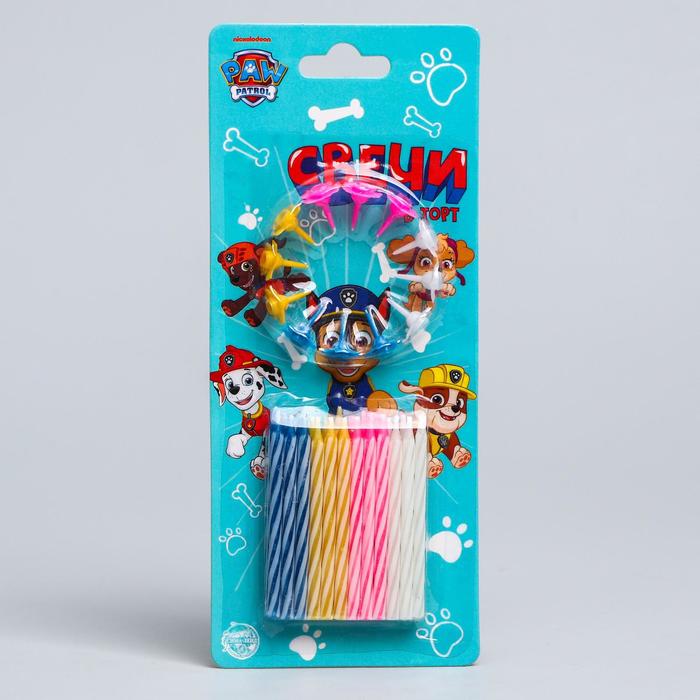 Набор свечей для торта, Щенячий патруль
Набор свечей для торта, Щенячий патруль