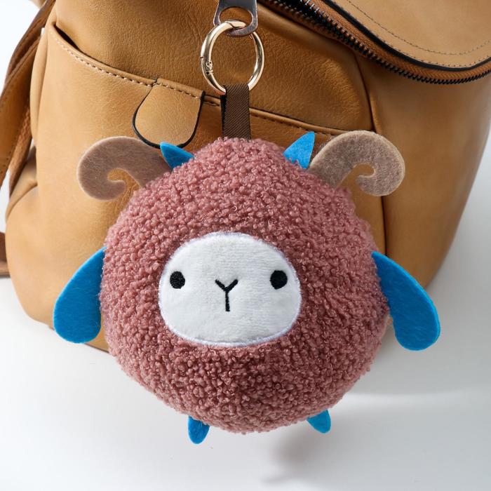 Пушистик на кольце "Барашек кучерявый шоколад" 15х14х5,5 см
Пушистик на кольце "Барашек кучерявый шоколад" 15х14х5,5 см