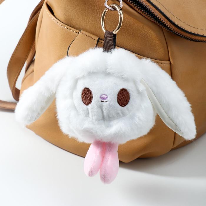 Пушистик на кольце "Зайка ушастый белый" 12х12х9 см
Пушистик на кольце "Зайка ушастый белый" 12х12х9 см