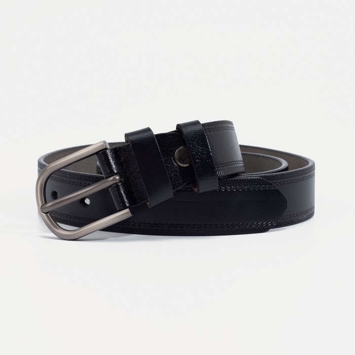 Ремень женский, ширина 3 см, винт, пряжка тёмный металл, цвет чёрный
Ремень женский, ширина 3 см, винт, пряжка тёмный металл, цвет чёрный