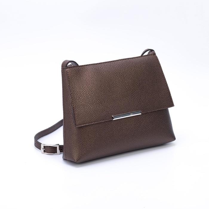 Сумка женский, отдел на молнии, наружный карман, цвет бронзовый
Сумка женский, отдел на молнии, наружный карман, цвет бронзовый