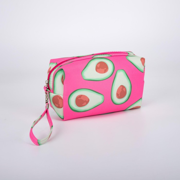 Косметичка на молнии, цвет розовый
Косметичка на молнии, цвет розовый