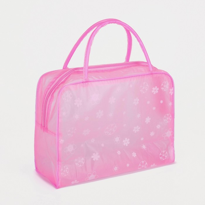 Косметичка на молнии, цвет розовый
Косметичка на молнии, цвет розовый