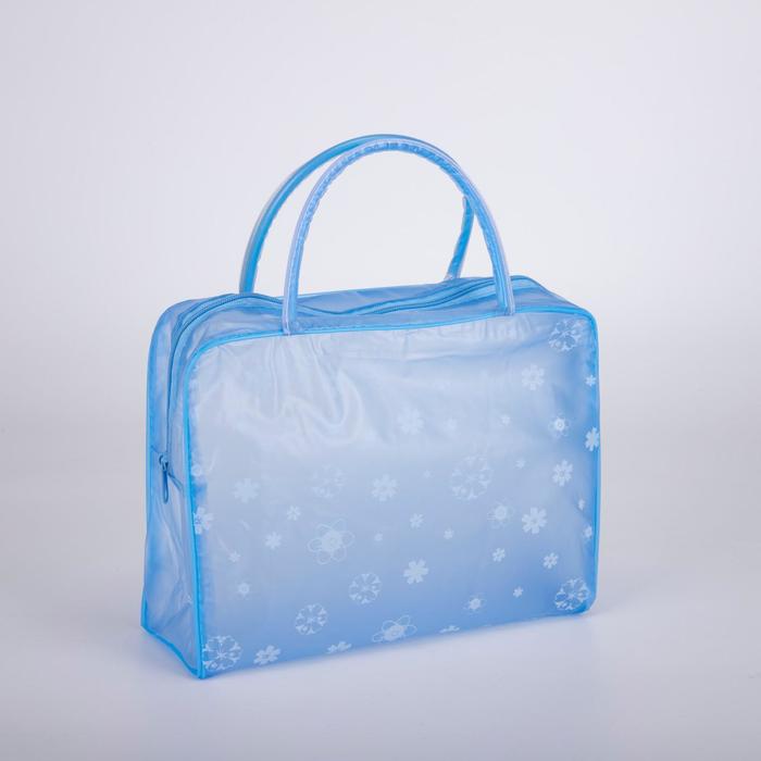 Косметичка, отдел на молнии, цвет голубой
Косметичка, отдел на молнии, цвет голубой