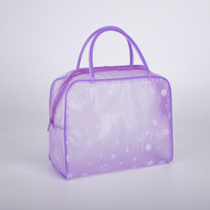 Косметичка, отдел на молнии, цвет сиреневый
Косметичка, отдел на молнии, цвет сиреневый