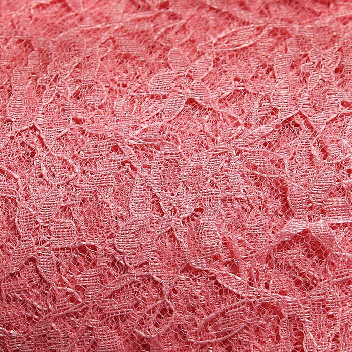 Ткань гипюр, ширина 150 см, цвет коралловый
Ткань гипюр, ширина 150 см, цвет коралловый