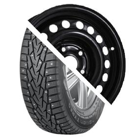 Колесо в сборе Nordman 7 175/70 R14 88T шип + Евродиск 14016 5x14 5х100 ET35 d57.1 Black
Колесо в сборе Nordman 7 175/70 R14 88T шип + Евродиск 14016 5x14 5х100 ET35 d57.1 Black