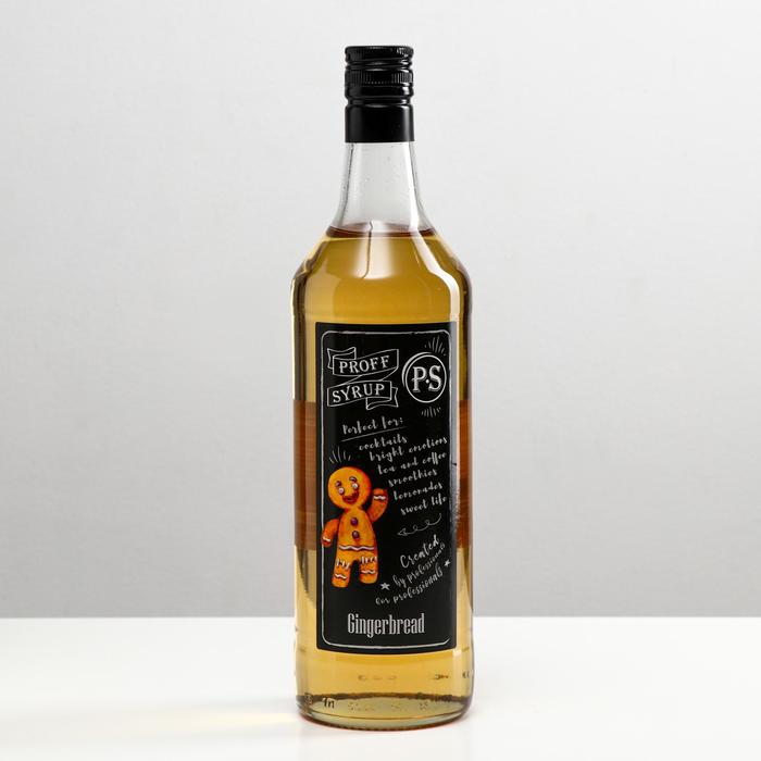 Сироп ProffSyrup со вкусом имбирного пряника, 1 л
Сироп ProffSyrup со вкусом имбирного пряника, 1 л