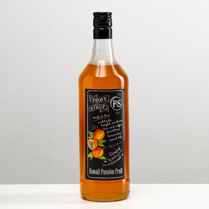 Сироп ProffSyrup со вкусом гавайской маракуйи, 1 л
Сироп ProffSyrup со вкусом гавайской маракуйи, 1 л