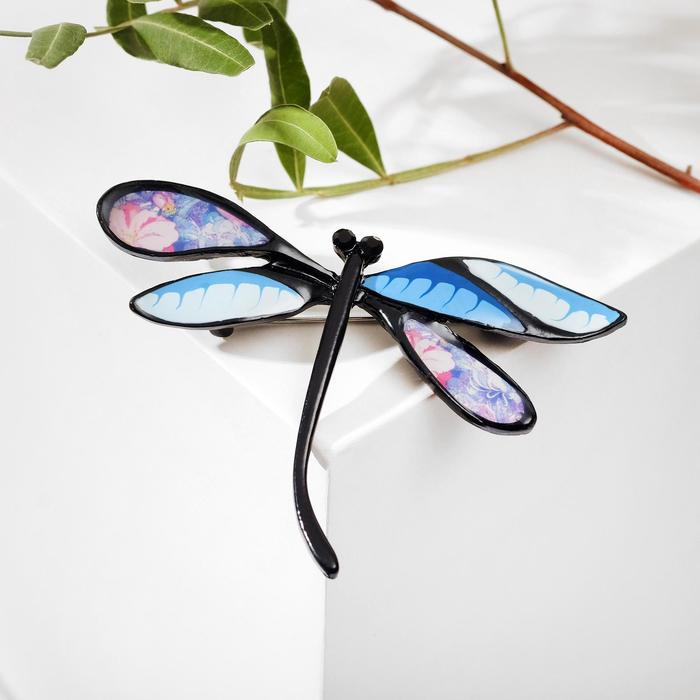 Брошь мультяшная "Стрекоза", цветная в чёрном металле
Брошь мультяшная "Стрекоза", цветная в чёрном металле