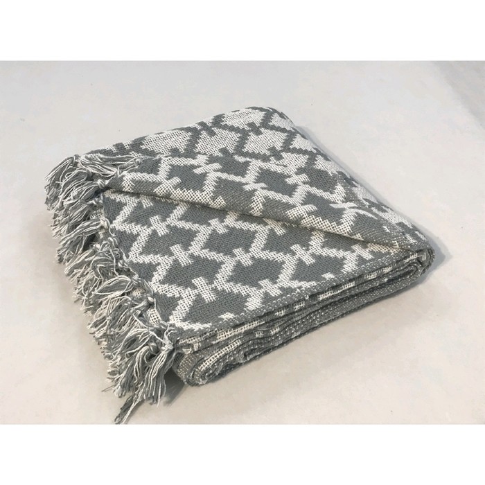 Покрывало Марокко, размер 140х200 см, серый
Покрывало Марокко, размер 140х200 см, серый