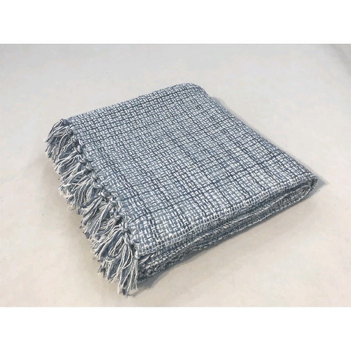 Покрывало Меланж, размер 140х200 см, голубой
Покрывало Меланж, размер 140х200 см, голубой