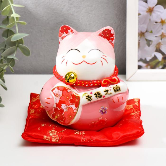 Копилка керамика "Манэки-нэко розовый с музыкальным инструментом" 11х10,5х9,5 см
Копилка керамика "Манэки-нэко розовый с музыкальным инструментом" 11х10,5х9,5 см