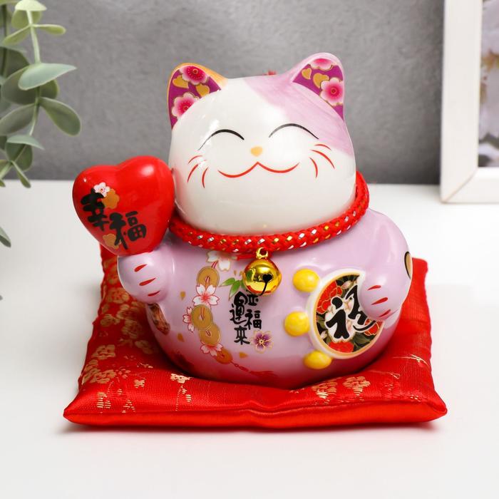 Копилка керамика "Манэки-нэко фиолетовый" 11х10,5х9,5 см
Копилка керамика "Манэки-нэко фиолетовый" 11х10,5х9,5 см