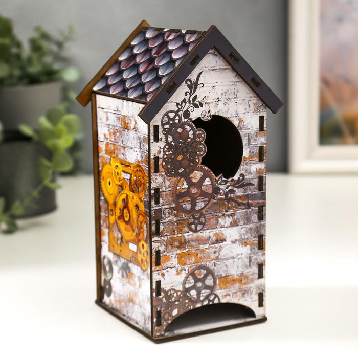 Чайный домик "С Шестеренками" 20 см
Чайный домик "С Шестеренками" 20 см