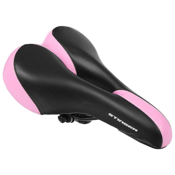 Седло STINGER GW608А-1, 25 х 15 см, цвет чёрный/розовый
Седло STINGER GW608А-1, 25 х 15 см, цвет чёрный/розовый