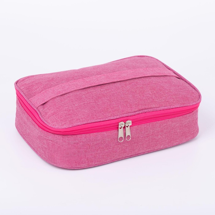 Термосумка на молнии, цвет розовый
Термосумка на молнии, цвет розовый