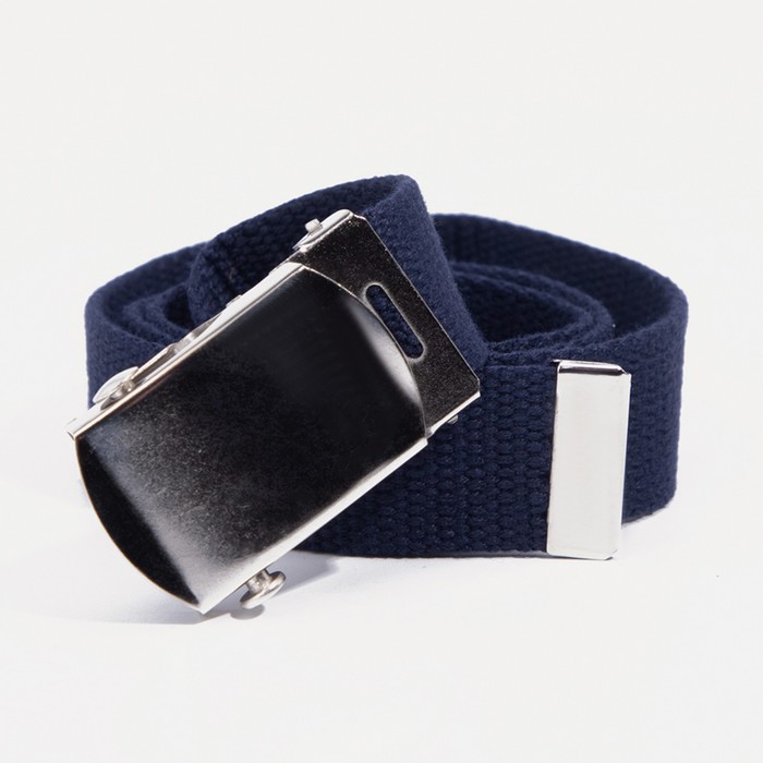 Ремень детский, ширина 3 см, пряжка зажим, цвет тёмно-синий
Ремень детский, ширина 3 см, пряжка зажим, цвет тёмно-синий