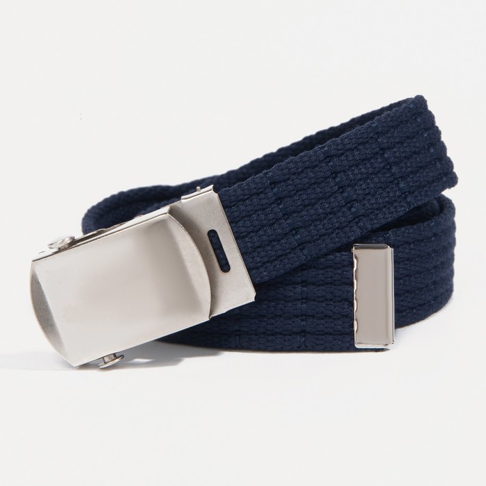 Ремень детский, ширина 2,5 см, пряжка автомат, цвет тёмно-синий
Ремень детский, ширина 2,5 см, пряжка автомат, цвет тёмно-синий