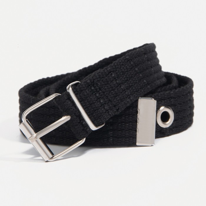 Ремень детский, ширина 3 см, пряжка металл, цвет чёрный
Ремень детский, ширина 3 см, пряжка металл, цвет чёрный