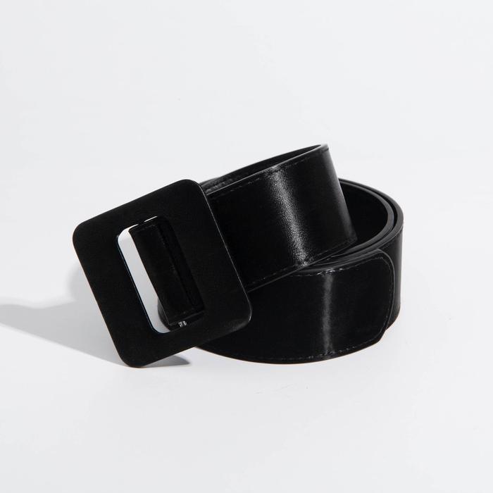 Ремень женский, ширина 7,8 гладкий, затяжка, цвет чёрный
Ремень женский, ширина 7,8 гладкий, затяжка, цвет чёрный