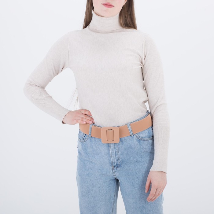 Ремень женский, ширина 7,8 гладкий, затяжка, цвет светло-коричневый
Ремень женский, ширина 7,8 гладкий, затяжка, цвет светло-коричневый