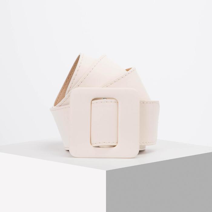 Ремень женский, ширина 7,8 гладкий, затяжка, цвет бежевый
Ремень женский, ширина 7,8 гладкий, затяжка, цвет бежевый