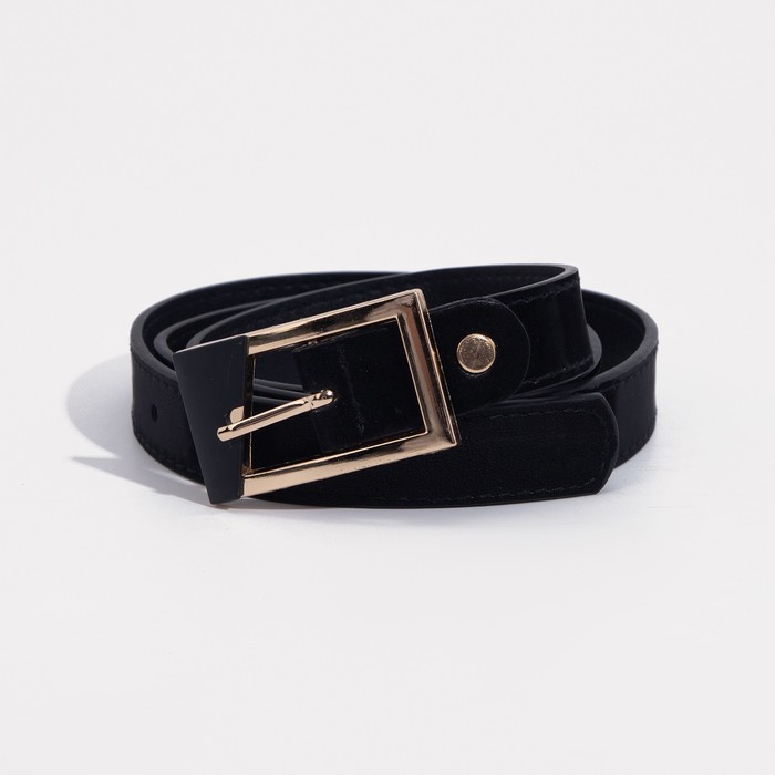 Ремень женский, ширина 2,3 см, гладкий, винт, пряжка металл, цвет чёрный
Ремень женский, ширина 2,3 см, гладкий, винт, пряжка металл, цвет чёрный