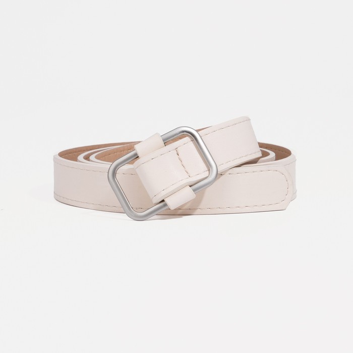 Ремень женский, ширина 2,3 см, гладкий, затяжка, цвет бежевый
Ремень женский, ширина 2,3 см, гладкий, затяжка, цвет бежевый