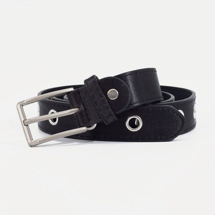 Ремень женский, ширина 3,7 см, гладкий, люверсы, цвет тёмно-серый
Ремень женский, ширина 3,7 см, гладкий, люверсы, цвет тёмно-серый