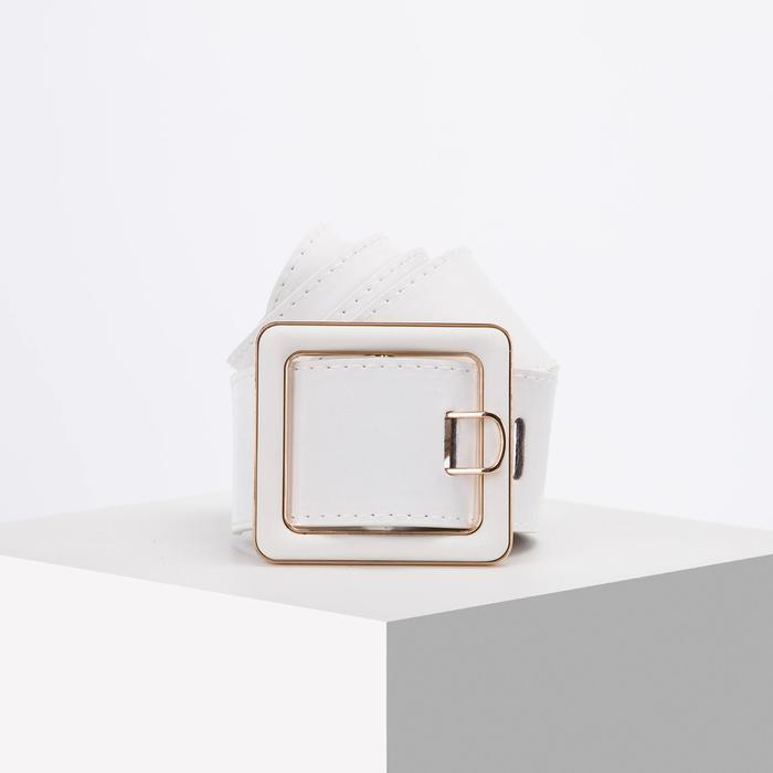 Ремень женский, ширина 4,8 см, гладкий, винт, цвет белый
Ремень женский, ширина 4,8 см, гладкий, винт, цвет белый