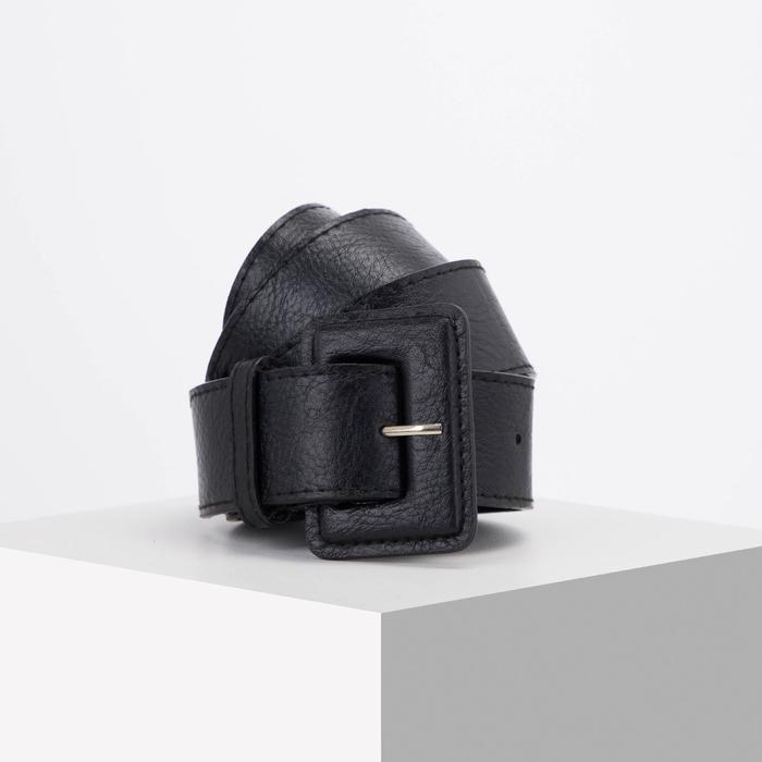 Ремень женский, ширина 4 см, гладкий, винт, цвет чёрный
Ремень женский, ширина 4 см, гладкий, винт, цвет чёрный