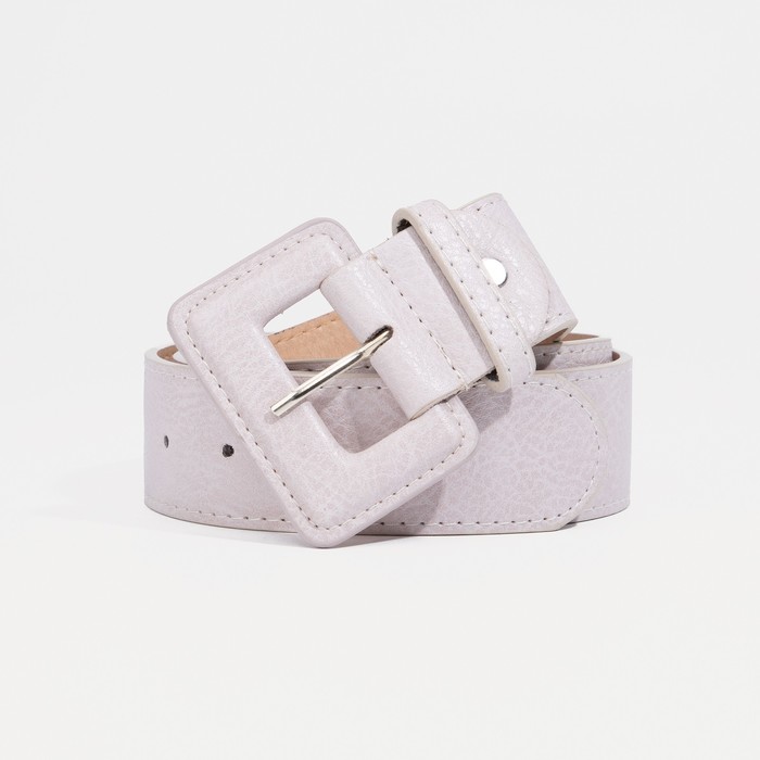 Ремень женский, ширина 4 см, винт, цвет светло-серый
Ремень женский, ширина 4 см, винт, цвет светло-серый