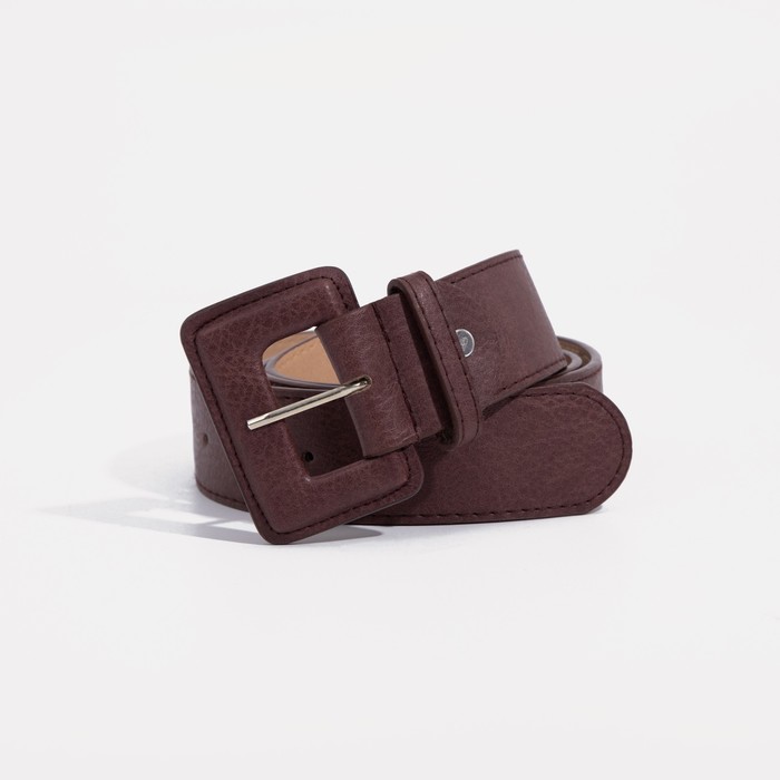 Ремень женский, ширина 4 см, винт, цвет коричневый
Ремень женский, ширина 4 см, винт, цвет коричневый